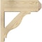 Ekena Millwork Funston Rough Sawn Craftsman Outlooker, Douglas Fir, 8"W x 22"D x 22"H OUT08X22X22FST04RDF - alternate 2